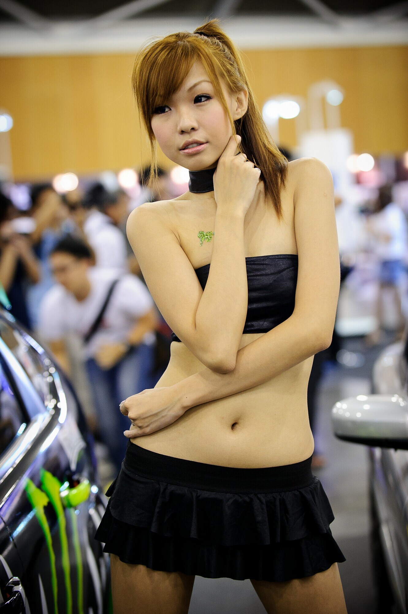 Super Import night 美女车模特写真　国内性感美女